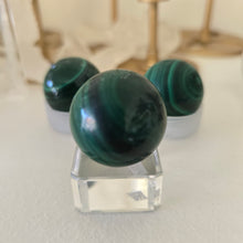 Load image into Gallery viewer, Malachite Sphere
