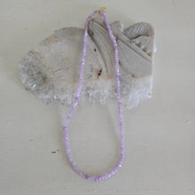 Load image into Gallery viewer, Kunzite Faceted Necklace
