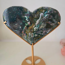 Load image into Gallery viewer, Ocean Jasper Heart
