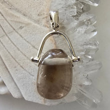Load image into Gallery viewer, Smoky Quartz Sterling Silver Pendant
