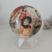 Load image into Gallery viewer, Money Agate Sphere
