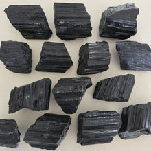 Load image into Gallery viewer, Black Tourmaline Raw Chunk - 2 cm
