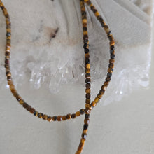 Load image into Gallery viewer, Tigers Eye Faceted Necklace
