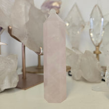 Load image into Gallery viewer, Rose Quartz Tower
