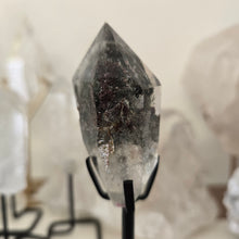Load image into Gallery viewer, Garden Quartz Points on Stand
