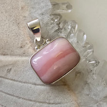 Load image into Gallery viewer, Pink Opal Sterling Silver Pendant
