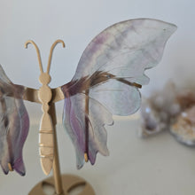 Load image into Gallery viewer, Fluorite Butterfly Wings
