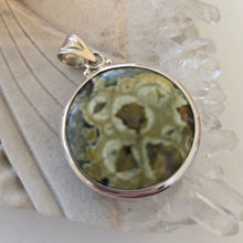 Load image into Gallery viewer, Australian Rainforest Jasper Sterling Silver Pendant
