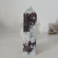 Load image into Gallery viewer, Plum Blossom Tourmaline Tower
