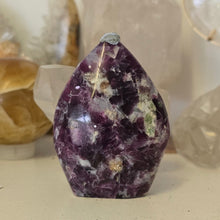 Load image into Gallery viewer, Lepidolite with Mica Flame
