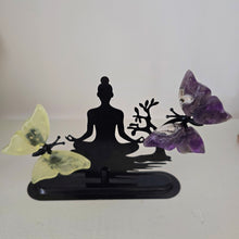 Load image into Gallery viewer, Yoga Lady - 2 Butterflies
