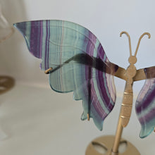 Load image into Gallery viewer, Fluorite Butterfly Wings
