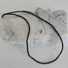 Load image into Gallery viewer, Black Tourmaline Faceted Necklace
