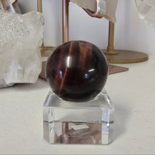 Load image into Gallery viewer, Red Tiger&#39;s Eye Sphere
