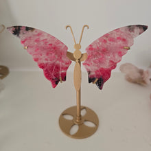 Load image into Gallery viewer, Rhodonite in Quartz Butterfly Wings
