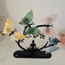 Load image into Gallery viewer, Yoga Lady - 4 Butterflies
