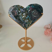 Load image into Gallery viewer, Ocean Jasper Heart

