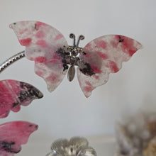 Load image into Gallery viewer, Rhodonite Butterfly Set
