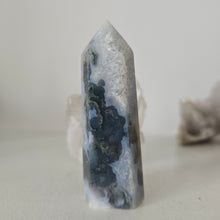 Load image into Gallery viewer, Moss Agate Tower
