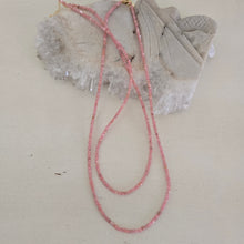 Load image into Gallery viewer, Rhodochrosite Faceted Necklace
