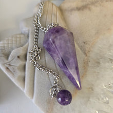 Load image into Gallery viewer, Dream Amethyst Pendulum
