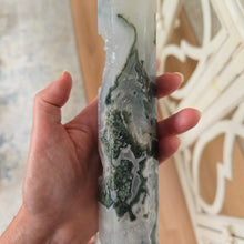 Load image into Gallery viewer, Moss Agate Tower
