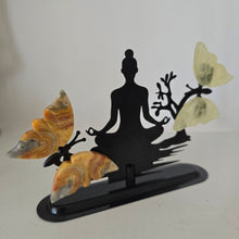 Load image into Gallery viewer, Yoga Lady - 2 Butterflies
