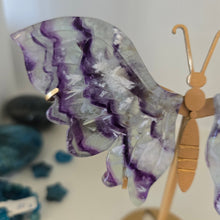 Load image into Gallery viewer, Feather Fluorite Butterfly Wings
