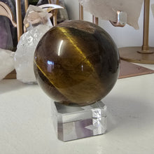 Load image into Gallery viewer, Tiger&#39;s Eye Sphere
