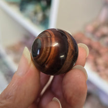 Load image into Gallery viewer, Red Tiger&#39;s Eye Sphere

