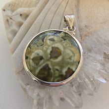 Load image into Gallery viewer, Australian Rainforest Jasper Sterling Silver Pendant
