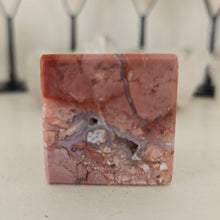 Load image into Gallery viewer, Pink Agate Spinning Cube
