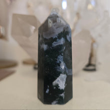 Load image into Gallery viewer, Moss Agate Tower
