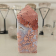 Load image into Gallery viewer, Pink Agate Tower
