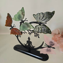 Load image into Gallery viewer, Yoga Lady - 4 Butterflies
