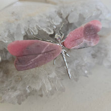 Load image into Gallery viewer, Rhodochrosite Dragonfly
