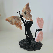 Load image into Gallery viewer, Playful Cat - Butterfly and Dragonfly
