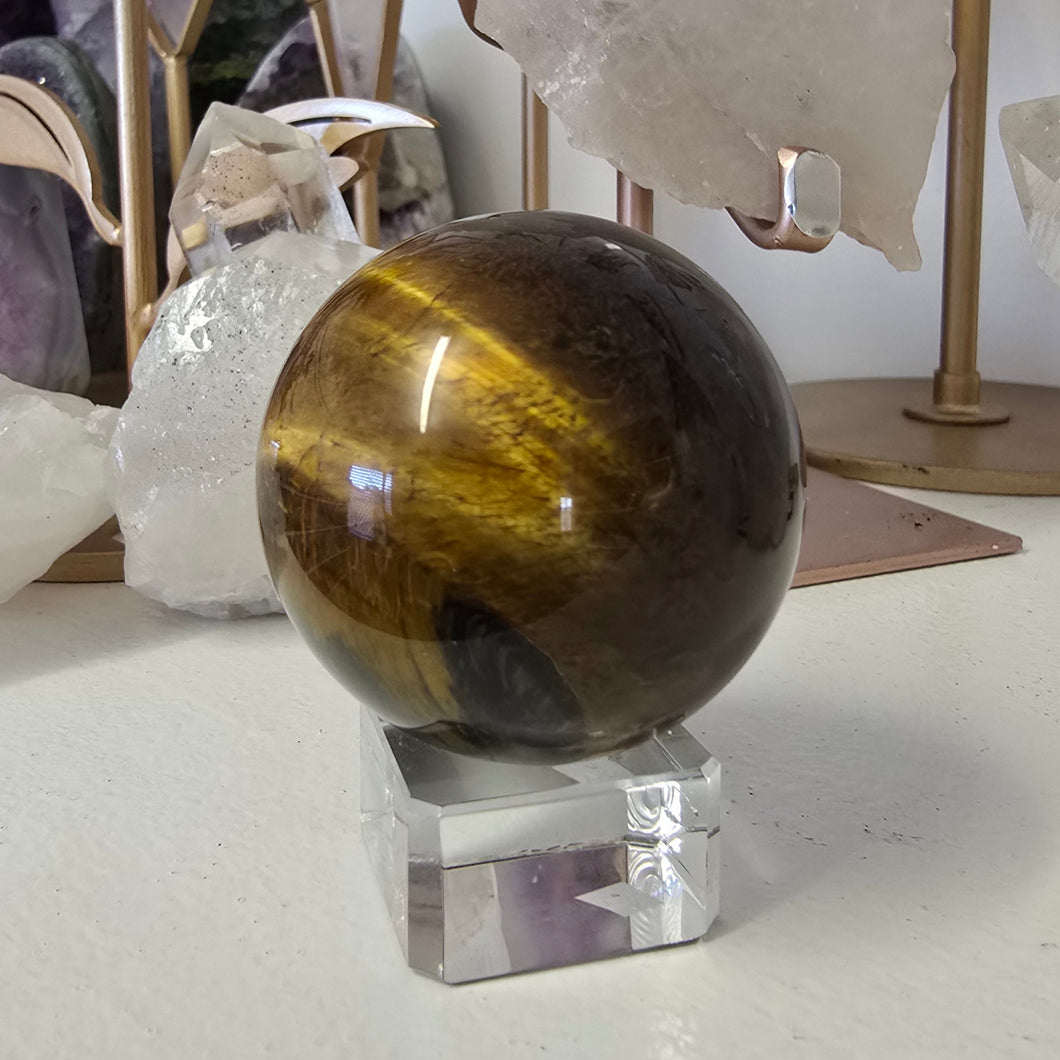 Tiger's Eye Sphere