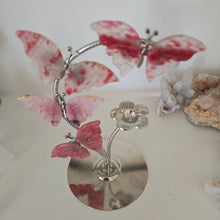 Load image into Gallery viewer, Rhodonite Butterfly Set
