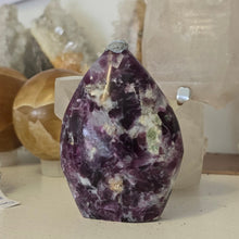 Load image into Gallery viewer, Lepidolite with Mica Flame
