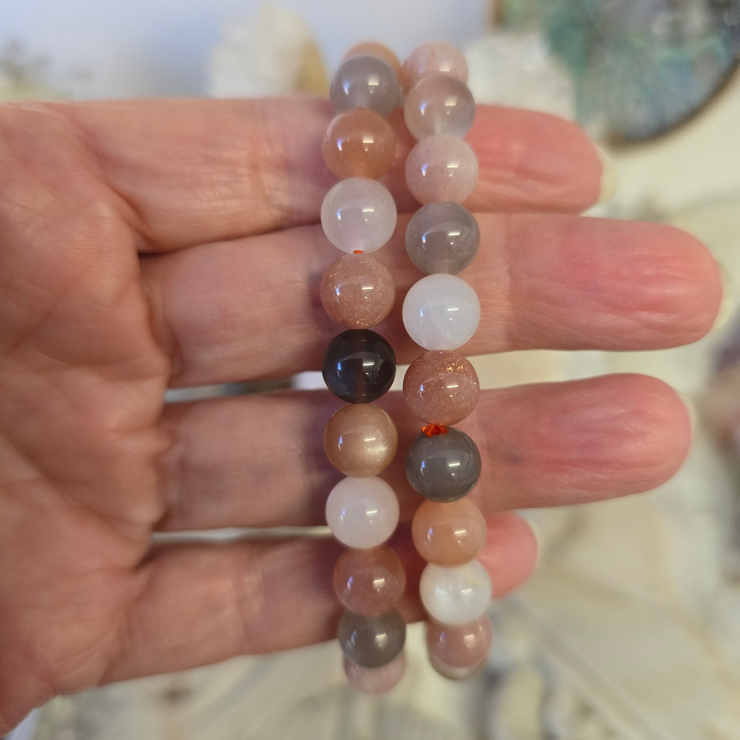 Mixed Moonstone Bracelet
