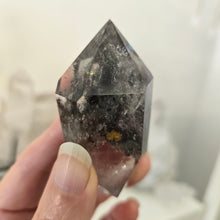 Load image into Gallery viewer, Garden Quartz Points on Stand
