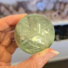 Load image into Gallery viewer, Green Fluorite Sphere
