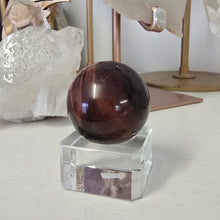 Load image into Gallery viewer, Red Tiger&#39;s Eye Sphere
