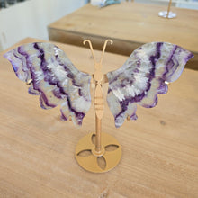 Load image into Gallery viewer, Feather Fluorite Butterfly Wings
