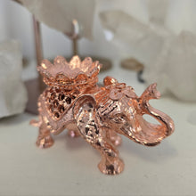 Load image into Gallery viewer, Elephant Sphere Stand -- Rose Gold
