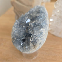 Load image into Gallery viewer, Celestite Cluster Egg
