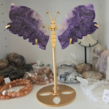 Load image into Gallery viewer, Charoite Wings - Rare
