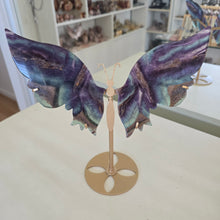 Load image into Gallery viewer, Fluorite Butterfly Wings
