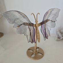 Load image into Gallery viewer, Fluorite Butterfly Wings
